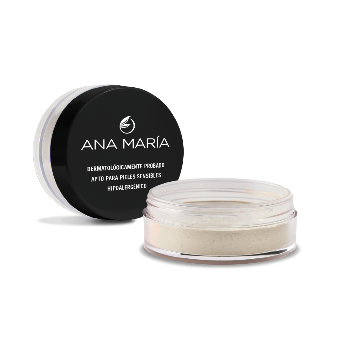 Polvo facial suelto traslúcido