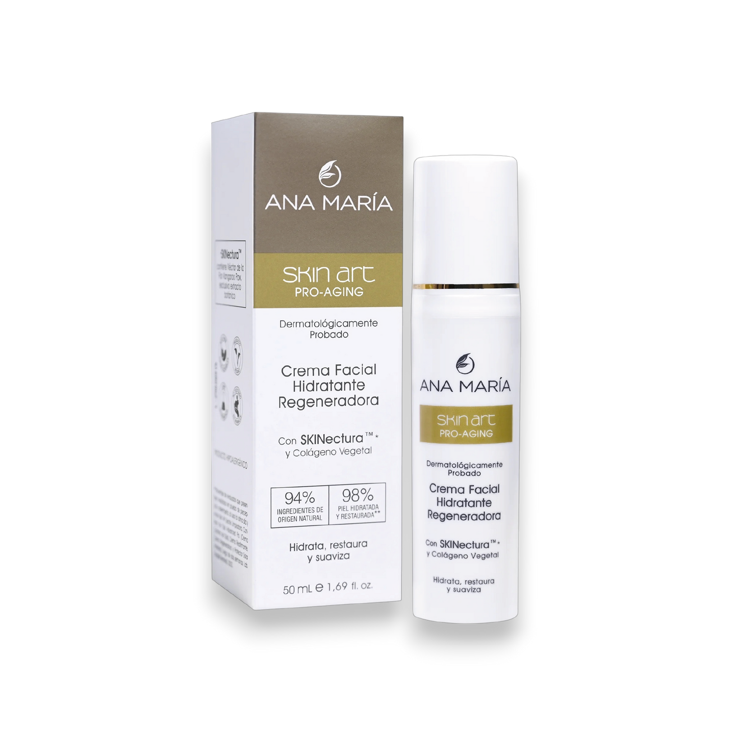 Crema facial hidratante regeneradora