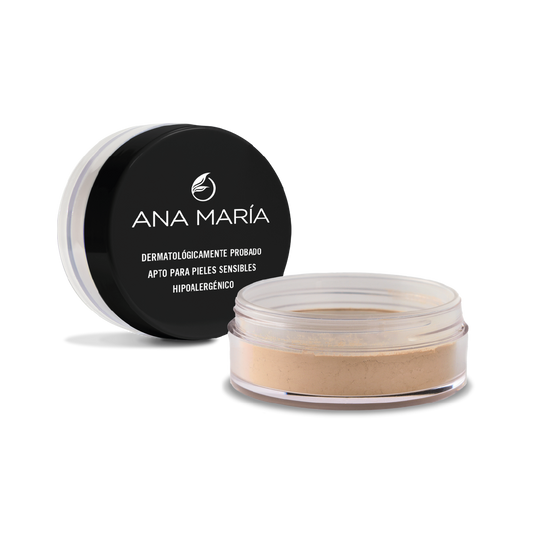 Polvo facial suelto traslúcido
