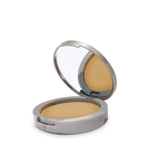 Polvo compacto aclarante