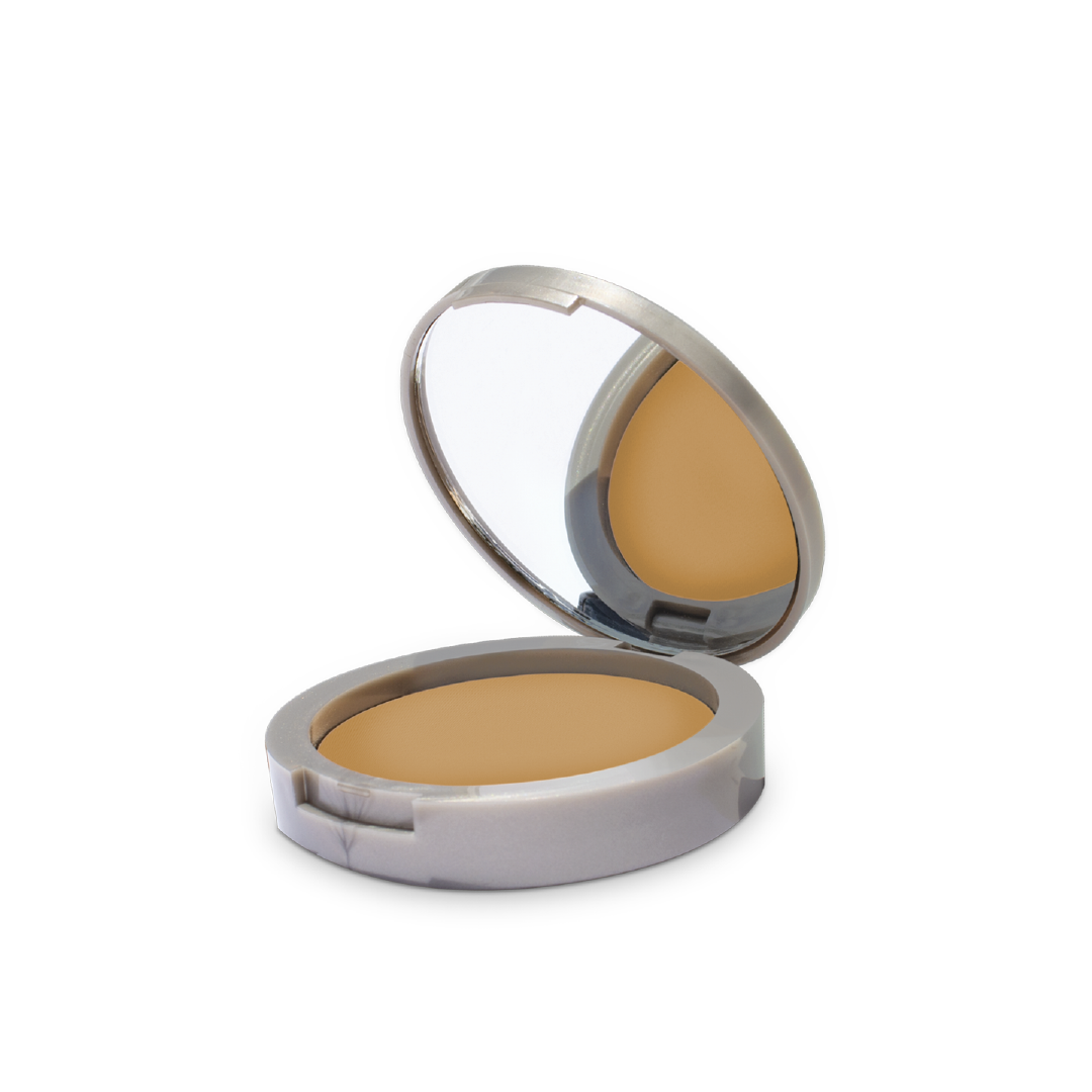 Polvo compacto aclarante