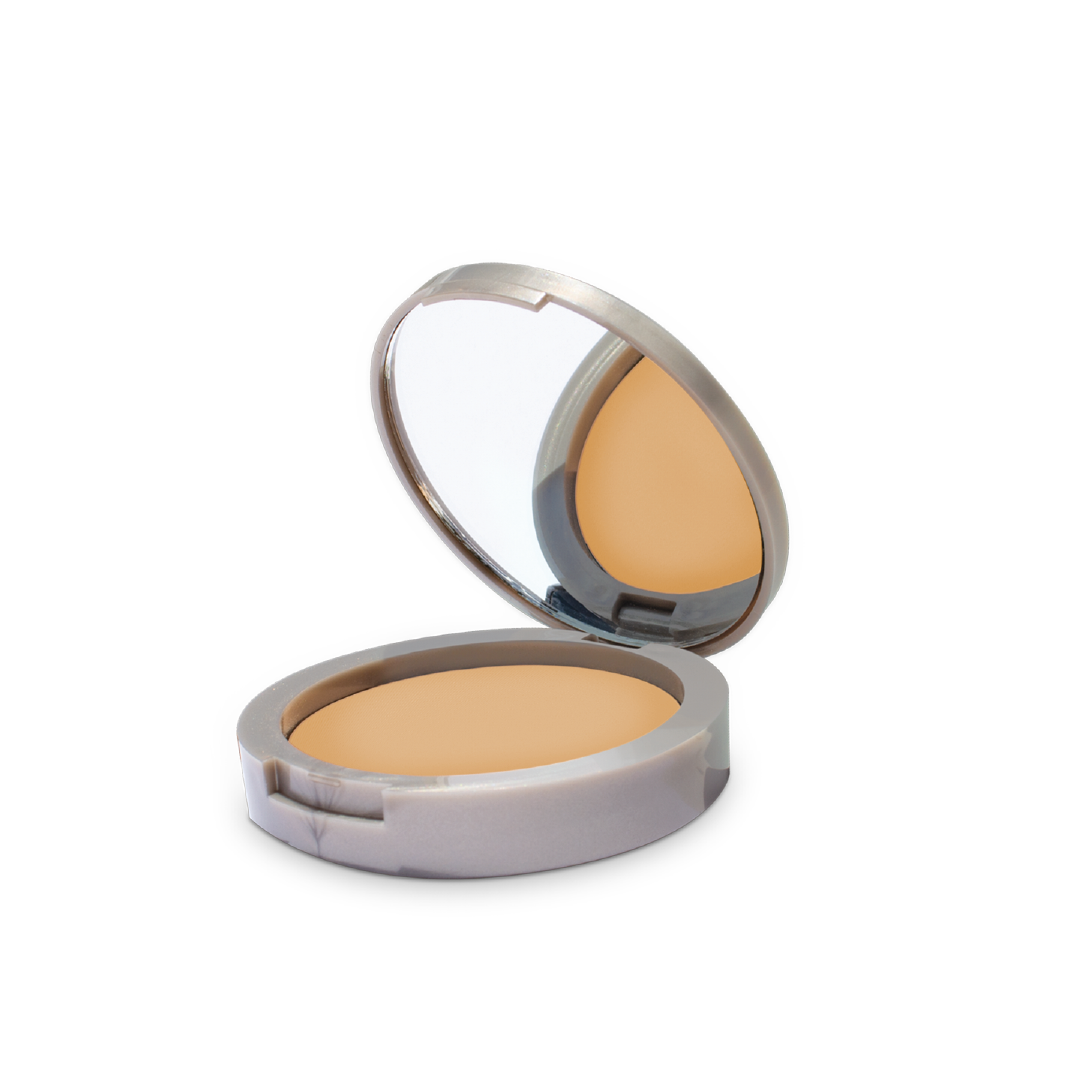 Polvo compacto aclarante