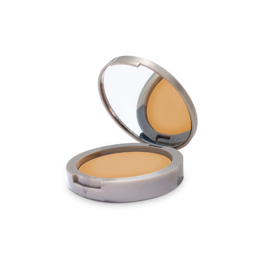 Polvo compacto aclarante