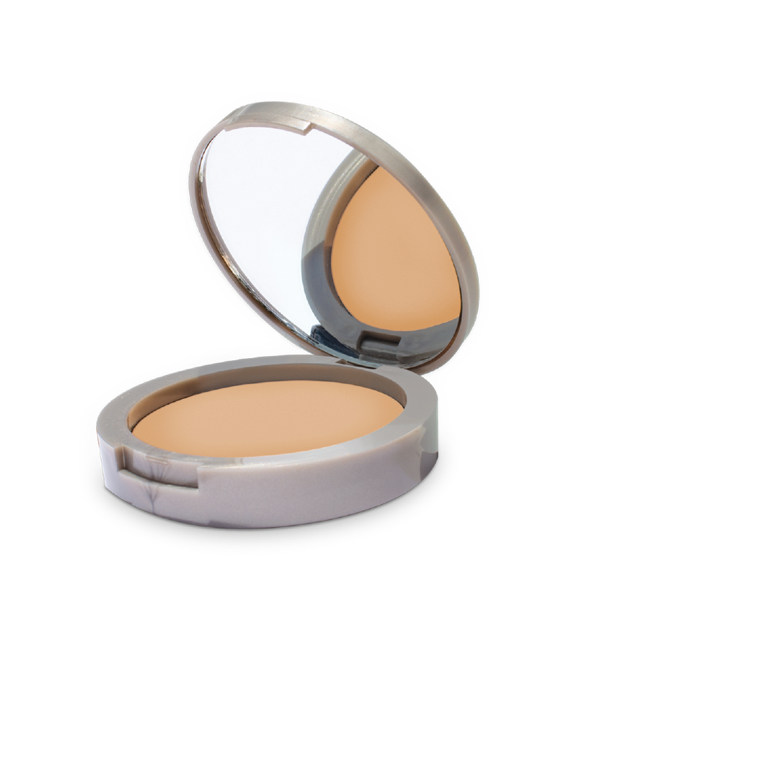 Polvo compacto aclarante