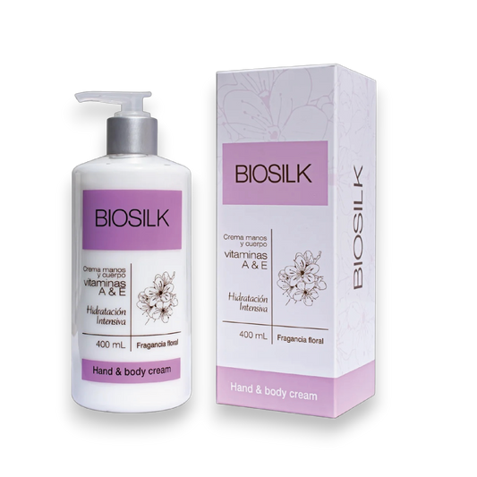 Crema manos y cuerpo Vitaminas A & E. Fragancia: floral