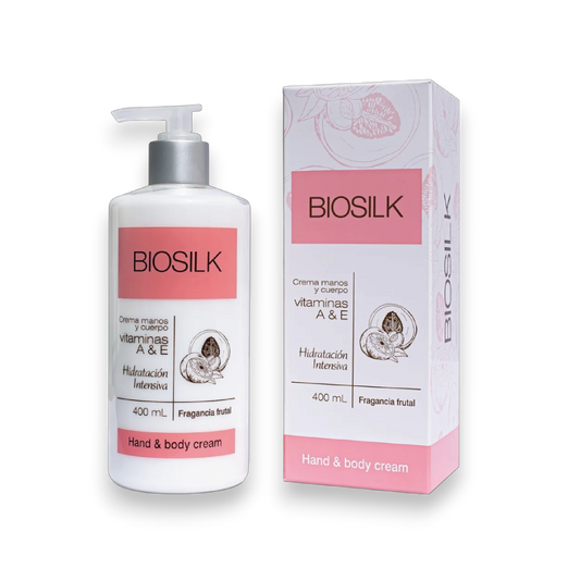 Crema manos y cuerpo Vitaminas A & E. Fragancia: frutal