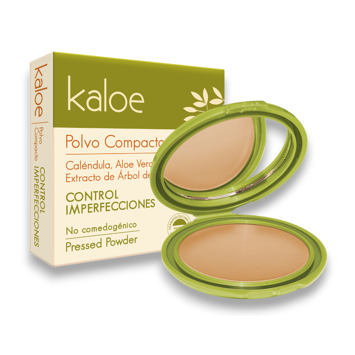Polvo compacto control imperfecciones