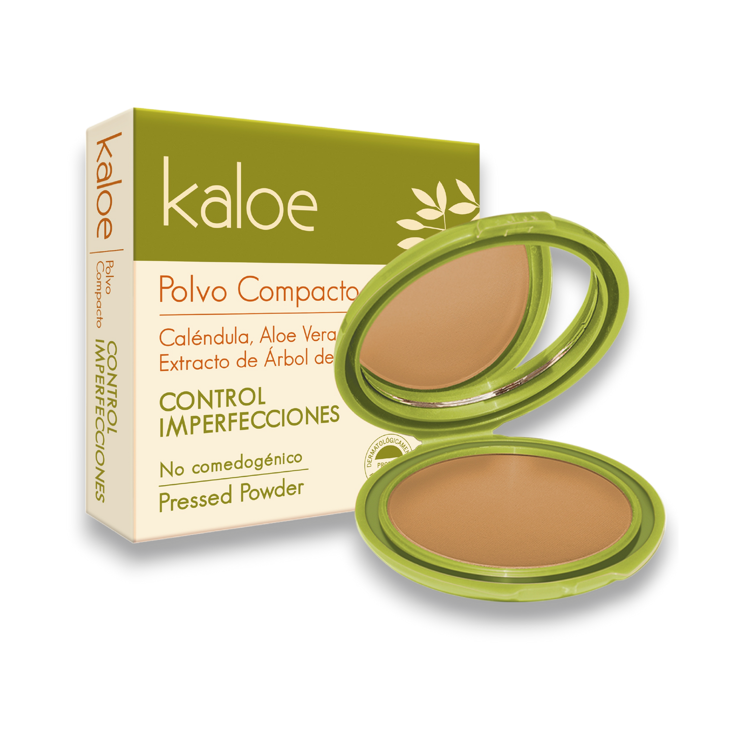 Polvo compacto control imperfecciones