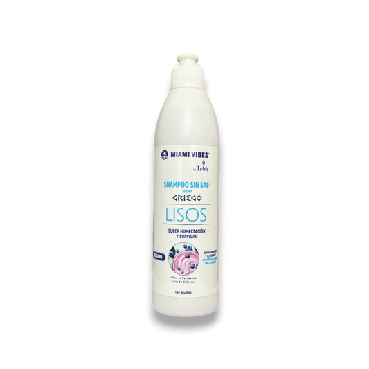 SHAMPOO SIN SAL YOGURT GRIEGO LISOS