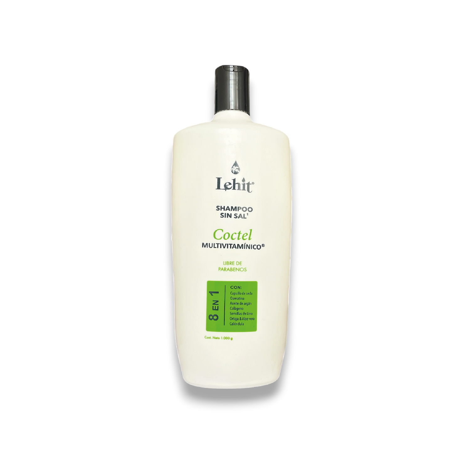 SHAMPOO SIN SAL COCTEL MULTIVITAMINICO  8 en 1