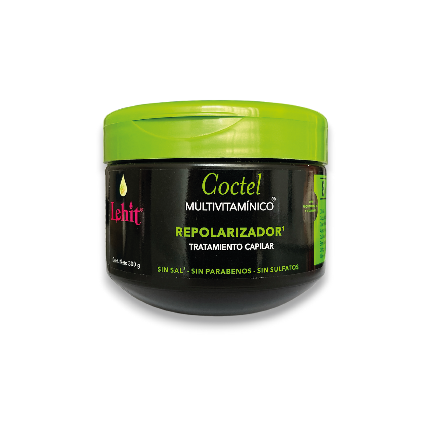 COCTEL  MULTIVITAMINICO REPOLARIZADOR  TRATAMIENTO CAPILAR  8 en 1
