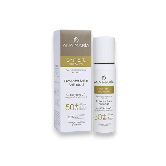 Protector solar antiedad